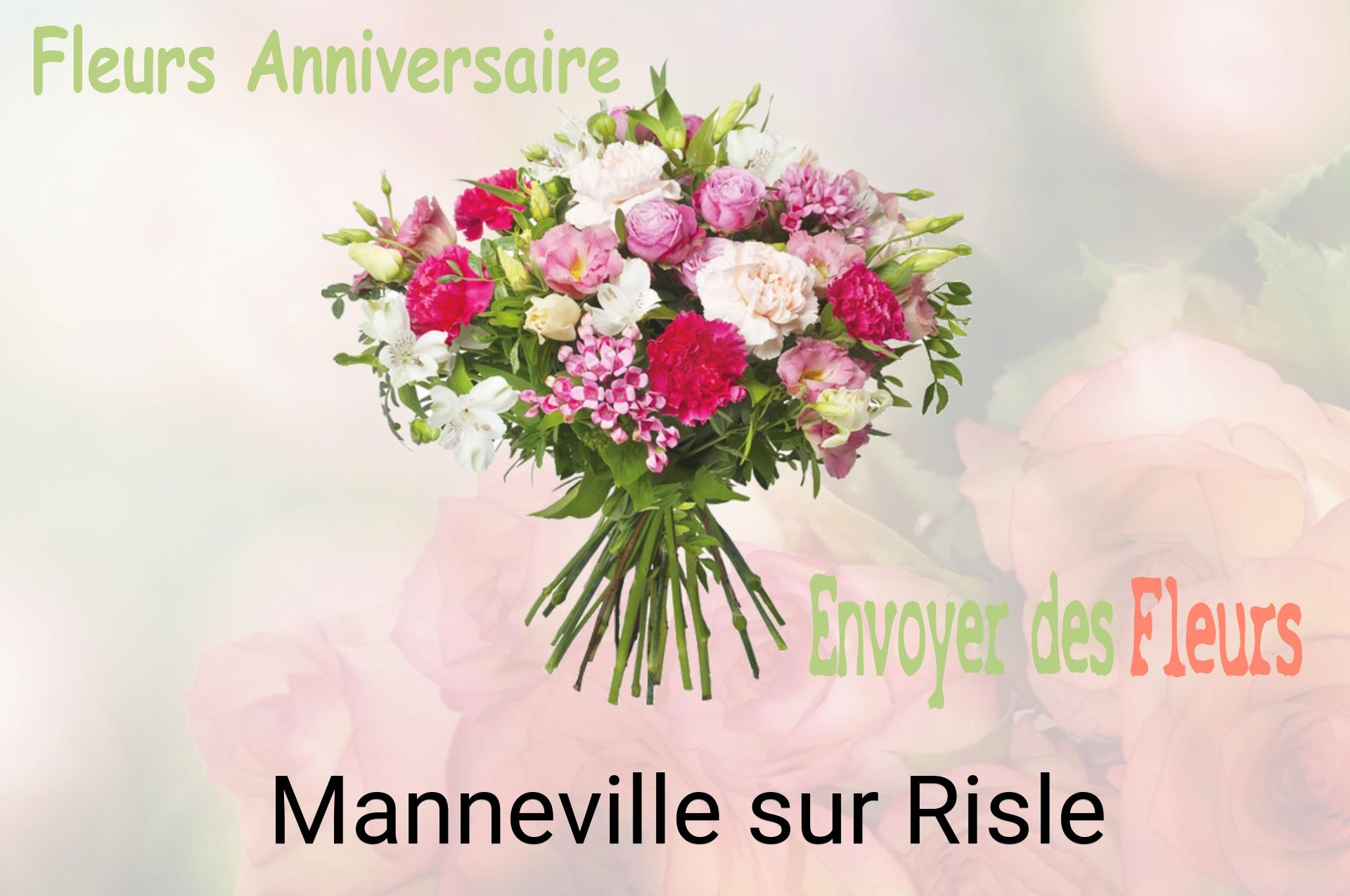 Bouquet de fleurs d’anniversaire livré à Manneville-sur-Risle